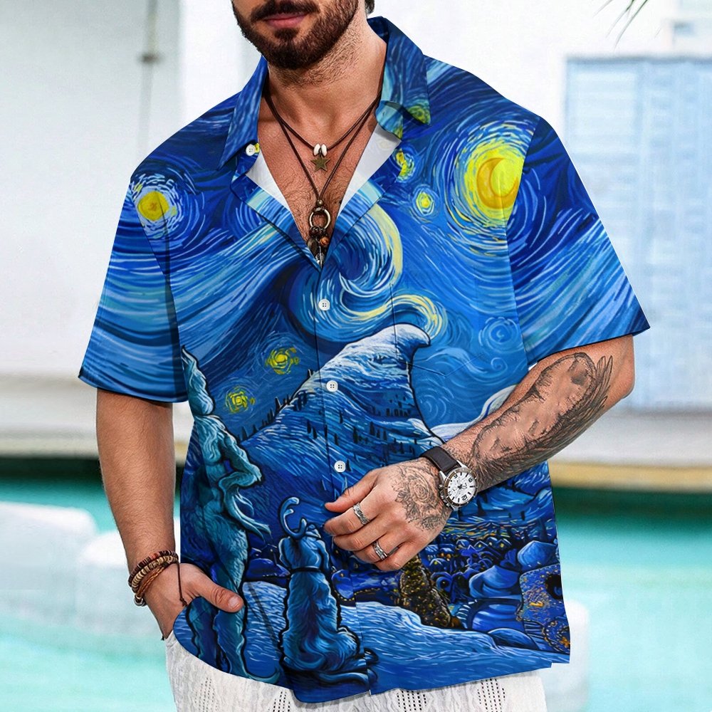 Starry MysticLand Geek Hawaiian Shirt