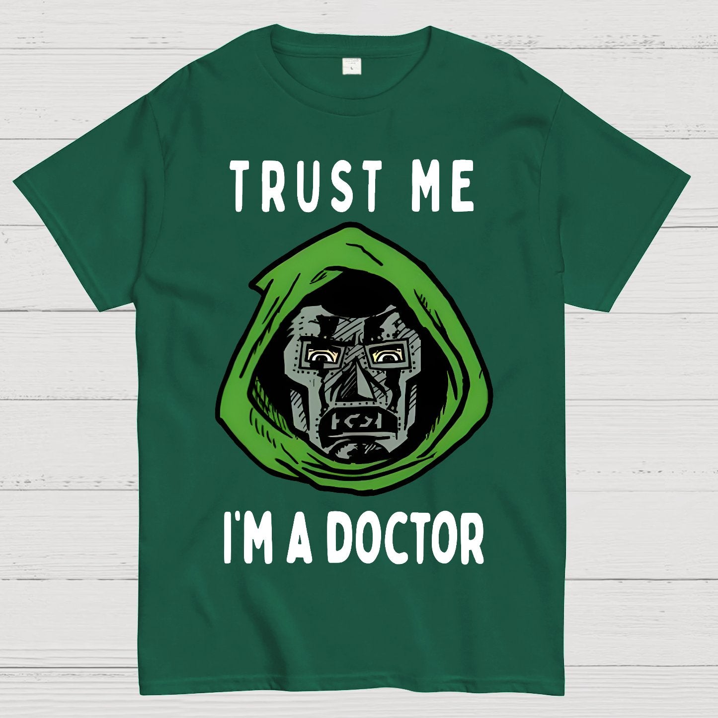 Trust Me, I'm A Doctor; Doom Geek T-Shirt