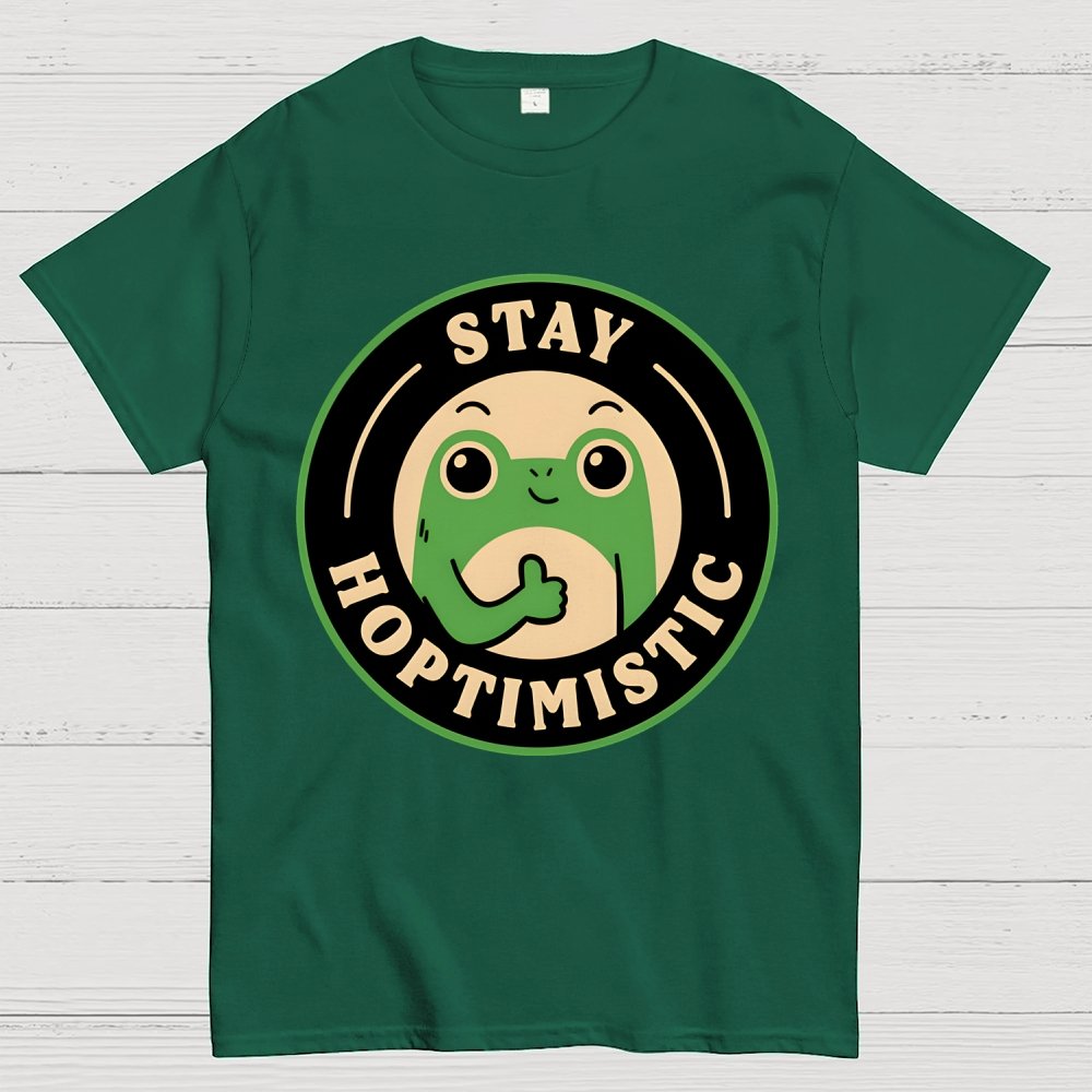 Stay Hoptimistic Geek T-Shirt
