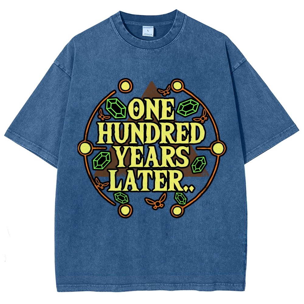 One Hundred Years Later Vintage Distressed T-shirt