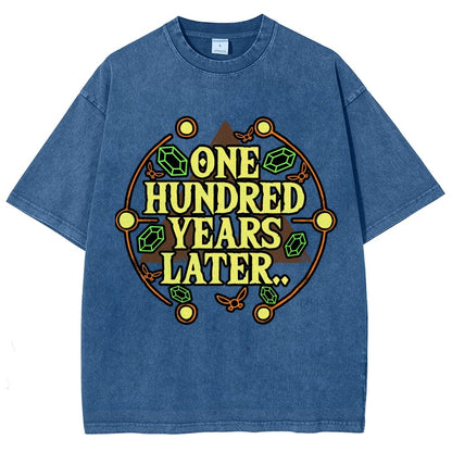 One Hundred Years Later Vintage Distressed T-shirt
