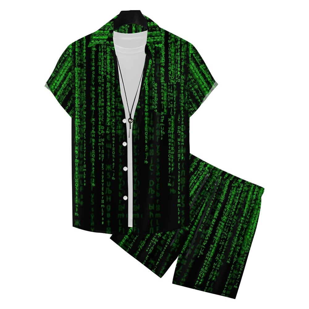 Programmer Offset Code Hawaiian Shirt Set