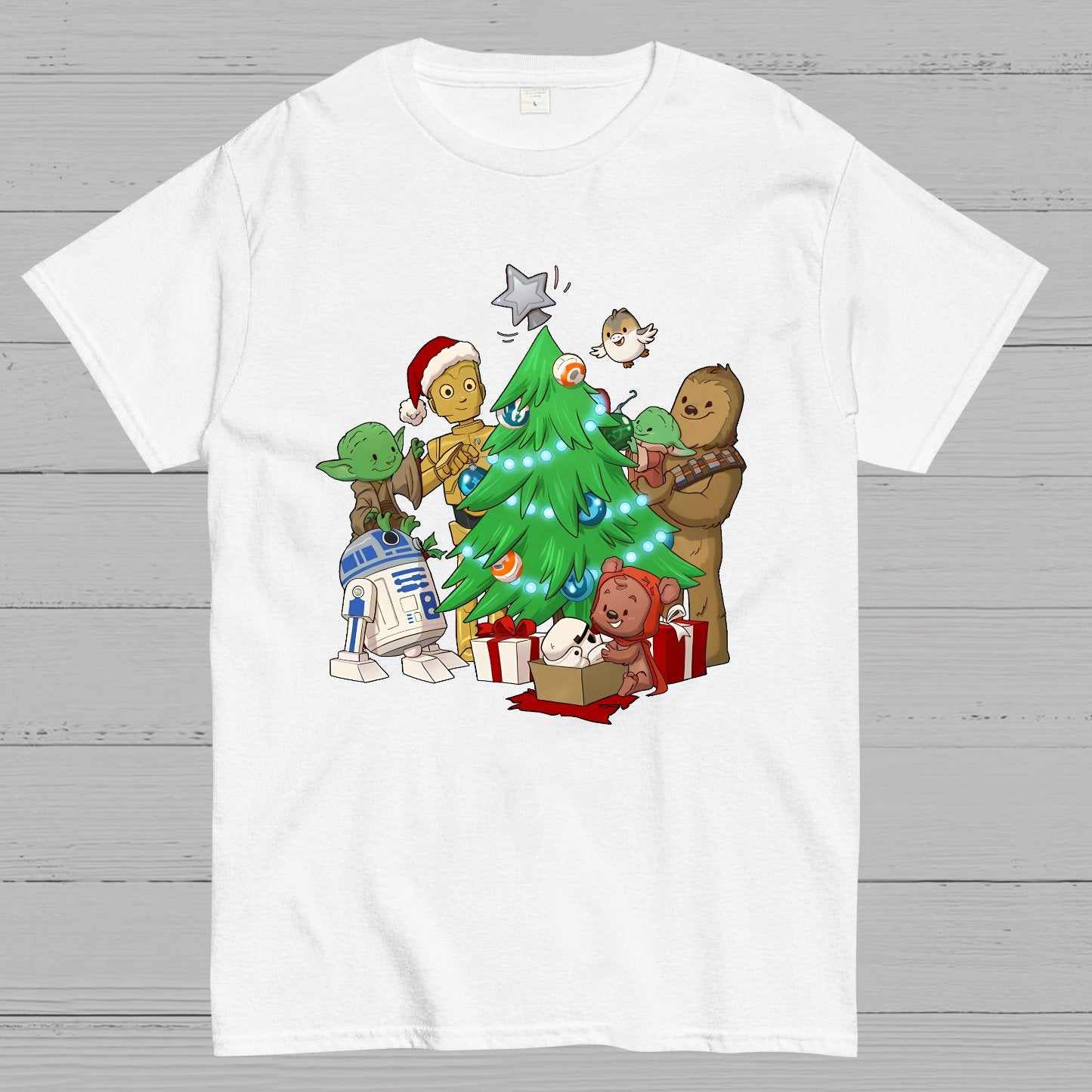 Christmas With Friends Geek T-Shirt
