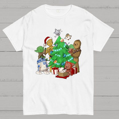 Christmas With Friends Geek T-Shirt
