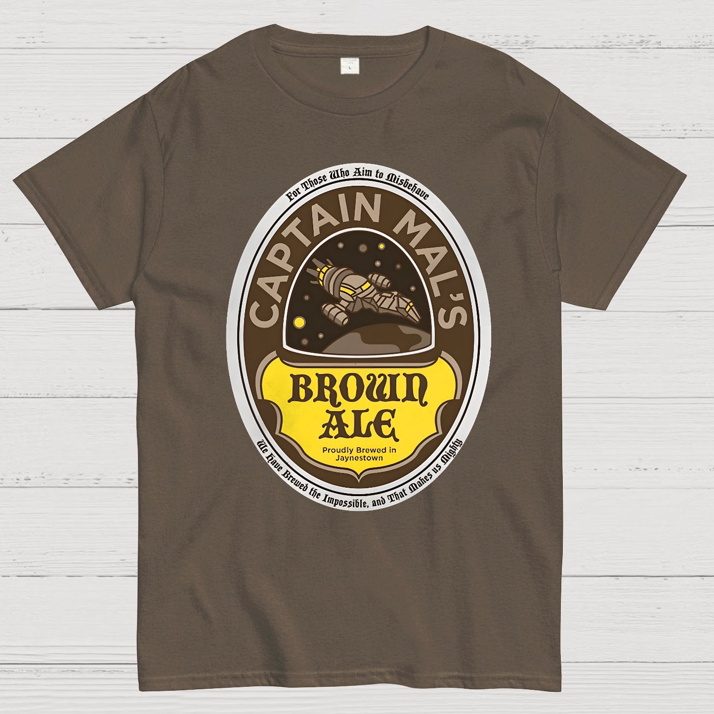 Captain's Brown Ale Geek T-Shirt