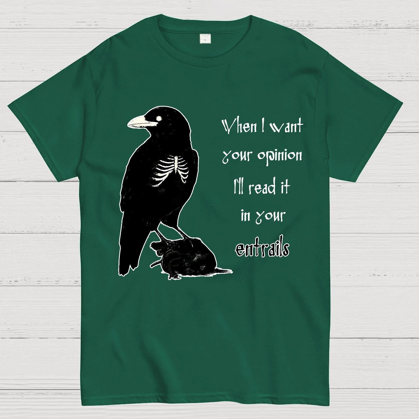 When I want your opinion Geek T-Shirt
