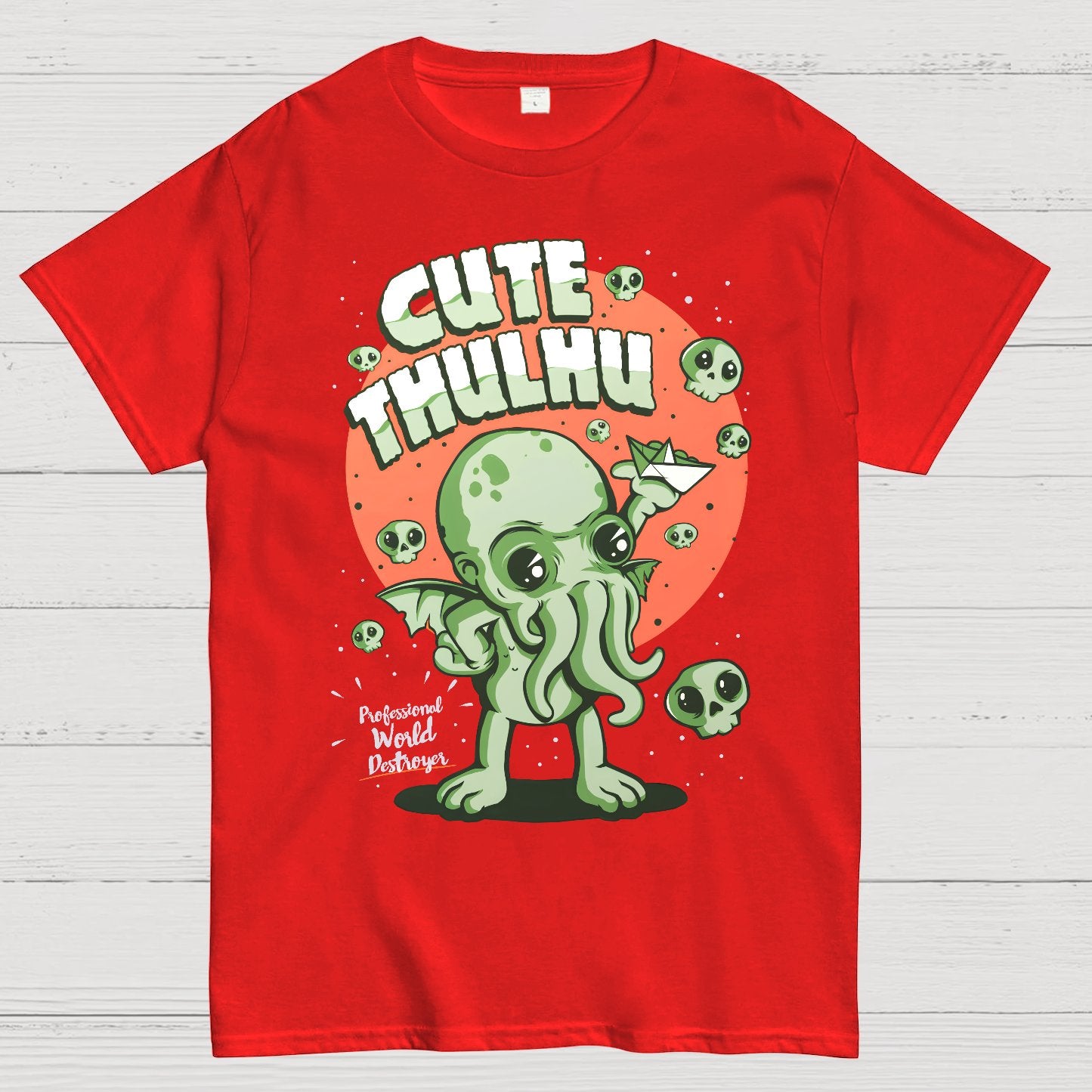 Cute Cthulhu Geek T-Shirt