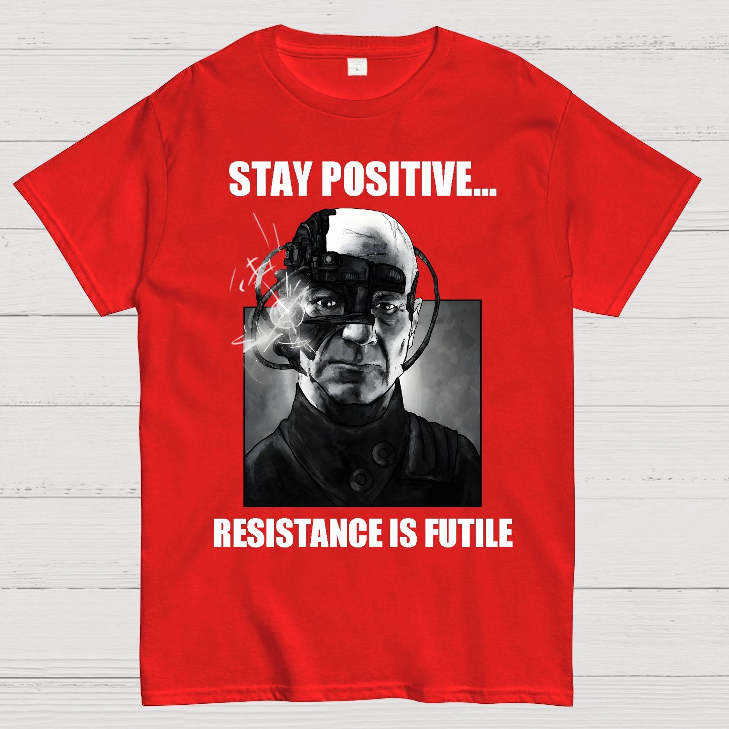 Stay positive... Persistence is key Geek T-Shirt