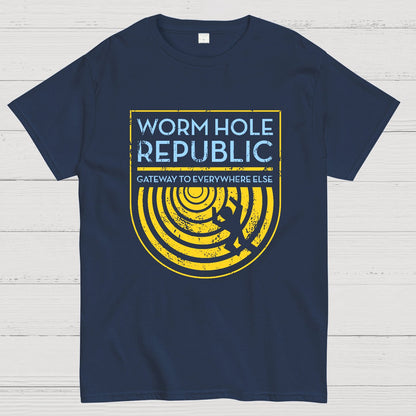 Worm Hole Republic Geek T-Shirt