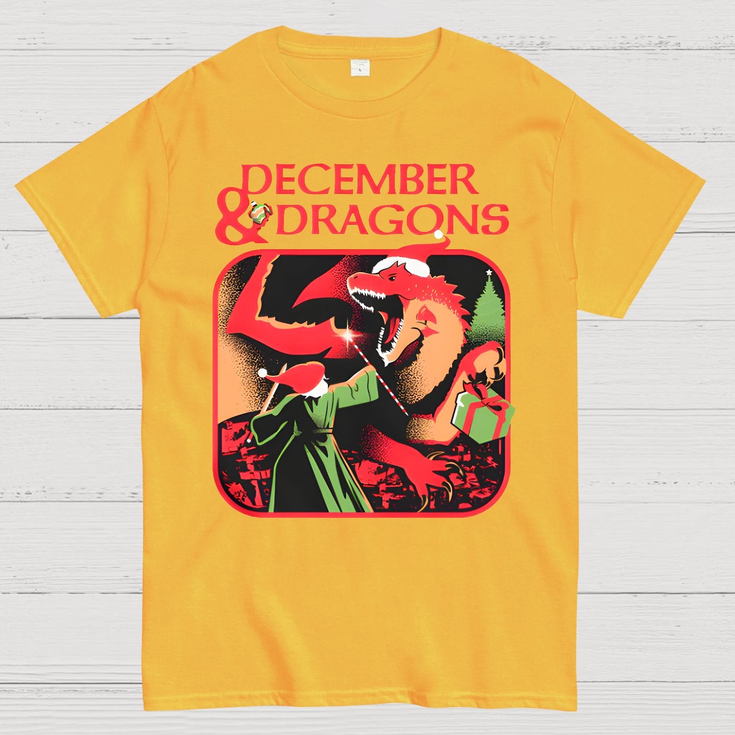 December & Dragons Geek T-Shirt