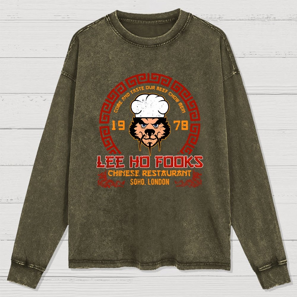 Lee Ho Fooks Washed Long Sleeve Tee