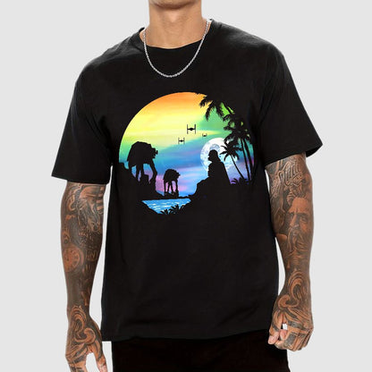 Conquer the paradise Geek T-Shirt