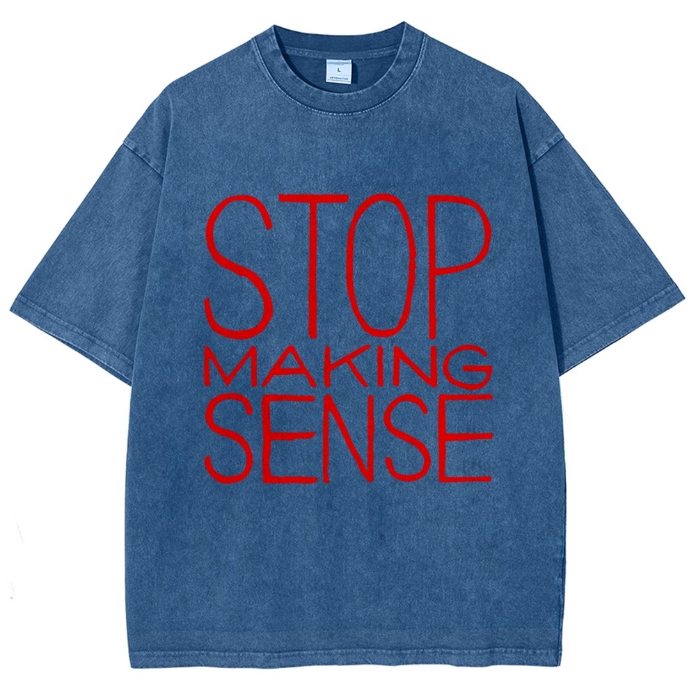 Stop Making Sense Vintage Distressed T-shirt