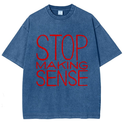 Stop Making Sense Vintage Distressed T-shirt