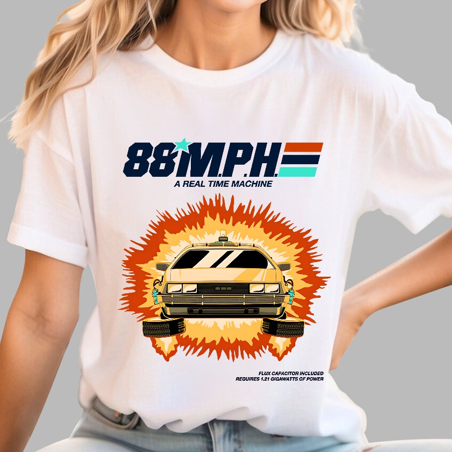 A Real Time Machine Geek T-Shirt