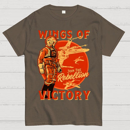 Wings of Triumph Victory Recruitment Geek T-Shirt