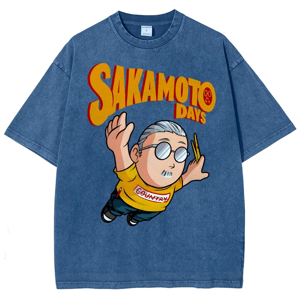 Flying Sakamoto Vintage Distressed T-shirt