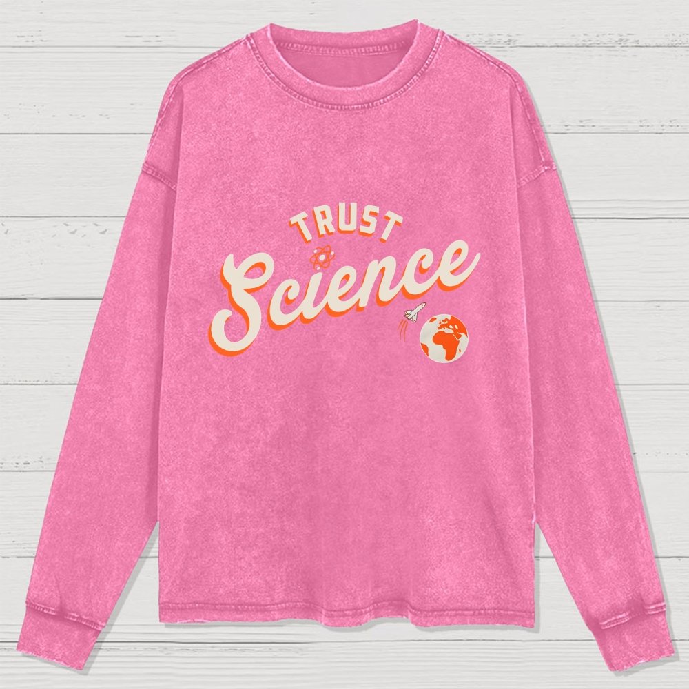 Vintage Science Trust Washed Long Sleeve Tee