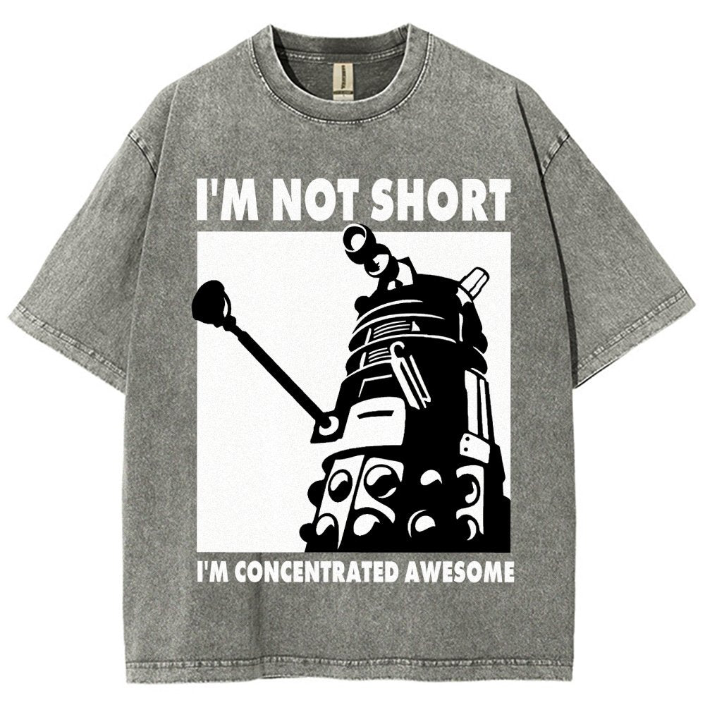 I'm Not Short I'm Concentrated Awesome Vintage Distressed T-shirt
