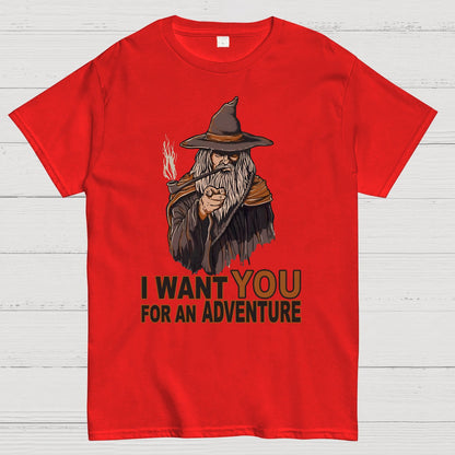 I Want You For An Adventure Geek T-Shirt