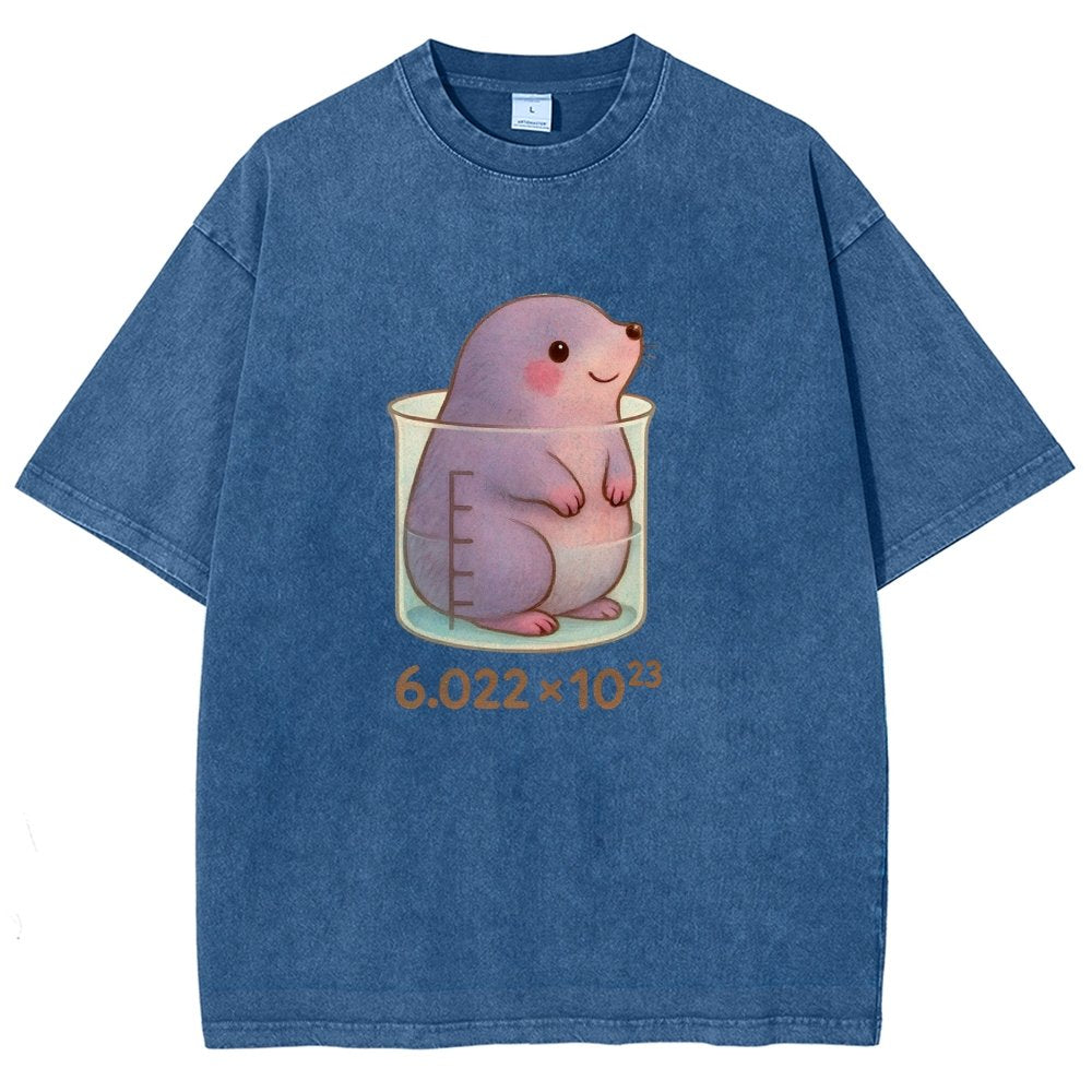One Mole Per Litre Vintage Distressed T-shirt