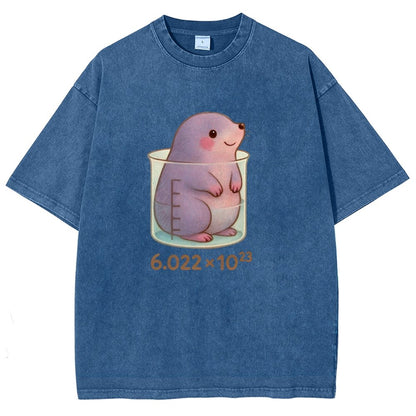 One Mole Per Litre Vintage Distressed T-shirt