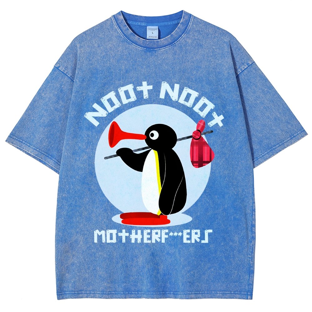 NOOT NOOT MOTHERF***ERS Vintage Distressed T-shirt