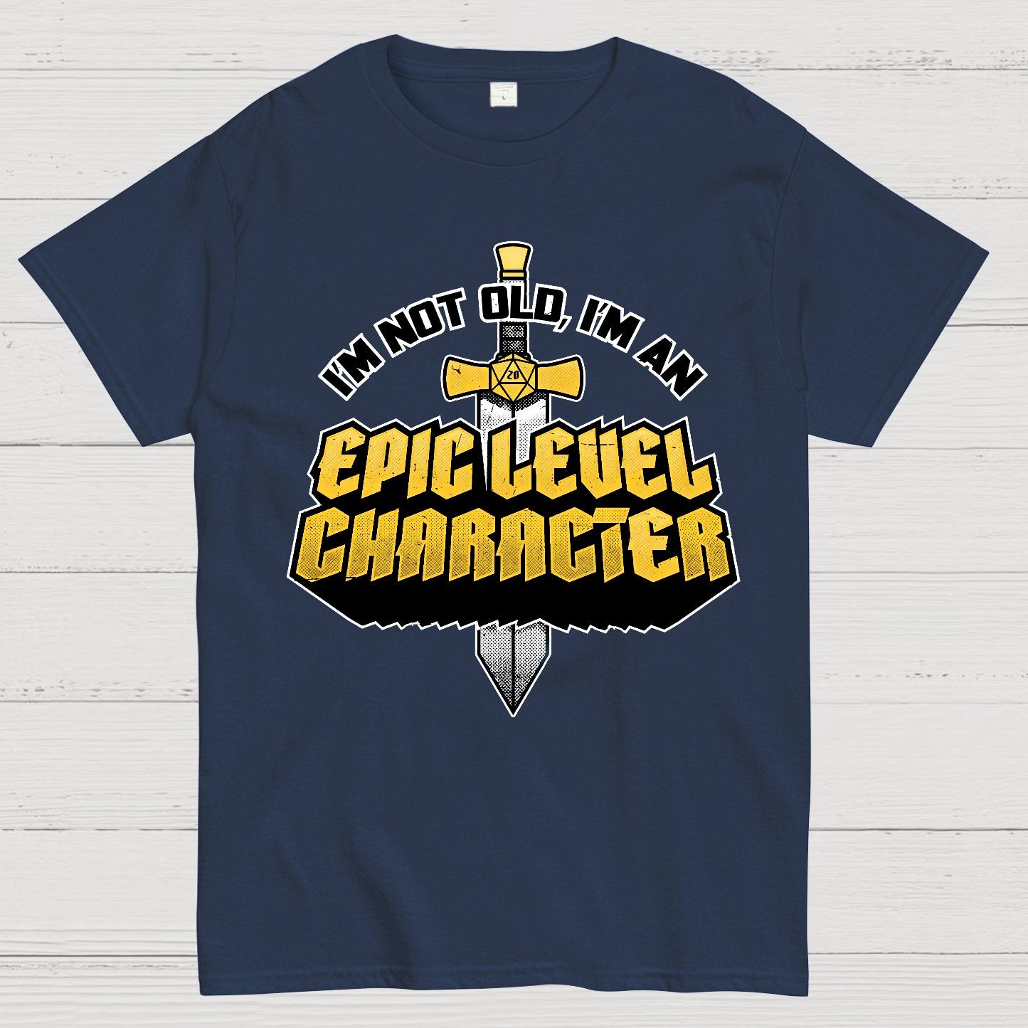 Epic Level Character Geek T-Shirt