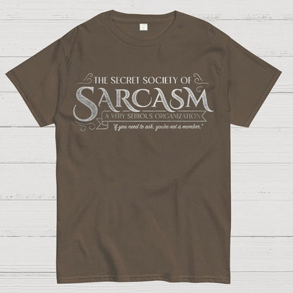 Secret Society of Sarcasm Geek T-Shirt