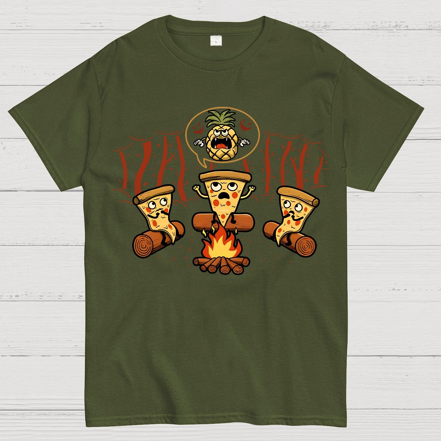 Pizza's Nightmare Geek T-Shirt