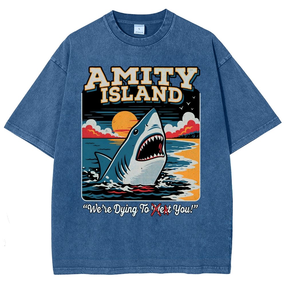 Dying to Eat You Vintage Distressed T-shirt