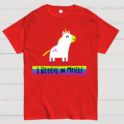 Unicorn Believes Geek T-Shirt