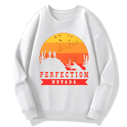 Perfection Nevada Geek Cotton Sweatshirt