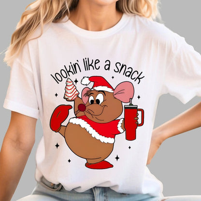 Looking Like A Snack Christmas Geek T-Shirt