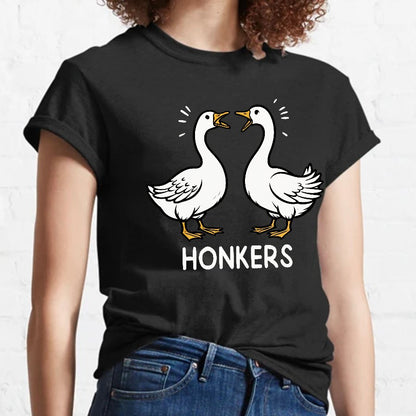 Honkers Funny Goose Geeky T-Shirt