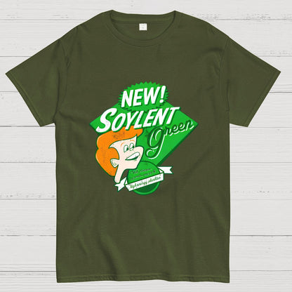 New Soylent Green Sarcasm Geeky T-Shirt