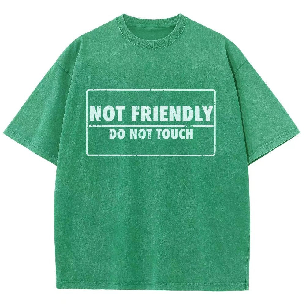 Not friendly stamp Vintage Distressed T-shirt