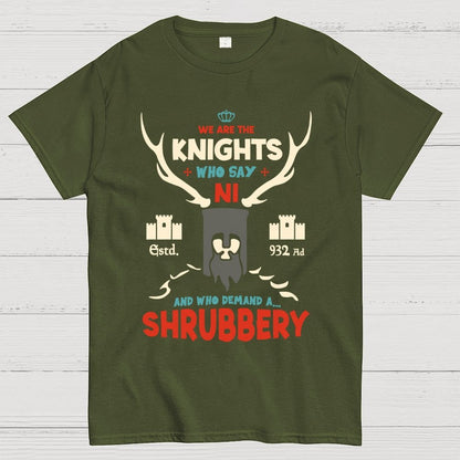 We are the knights who say… HAHA Geek T-Shirt