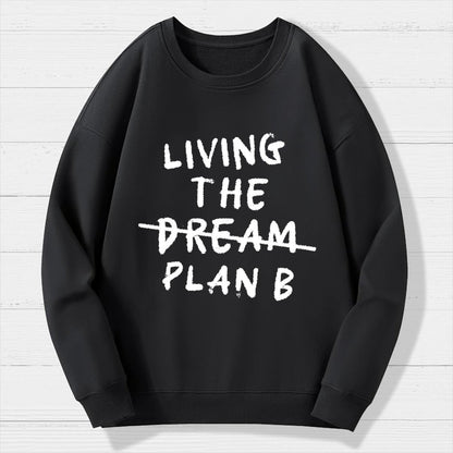 Living Plan B Geek Cotton Sweatshirt