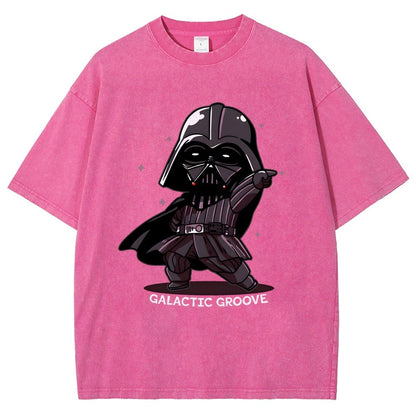 Galactic Groove Vintage Distressed T-shirt