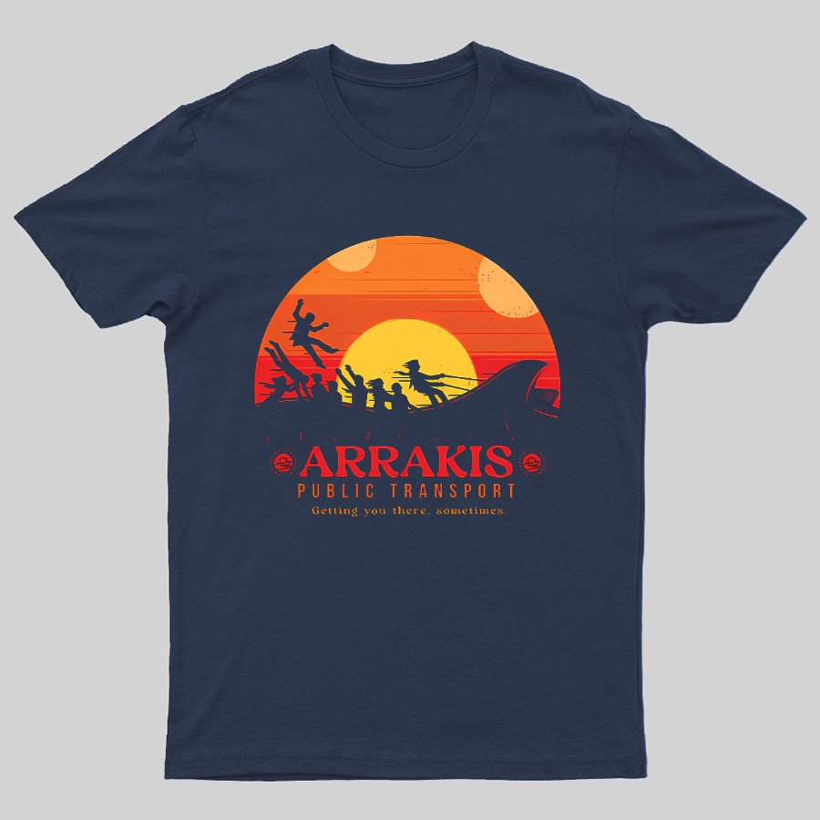 Mystic Land Getting You There Sometimes Geeky T-Shirt