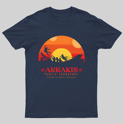 Mystic Land Getting You There Sometimes Geeky T-Shirt