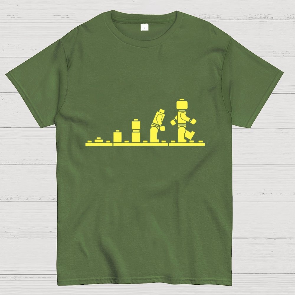 Bricks Evolution Geek T-Shirt