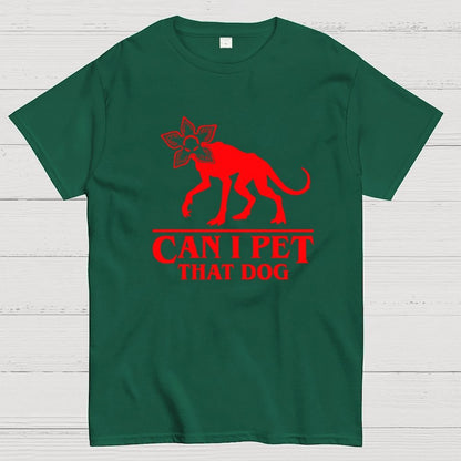 Can I Pet That Dog Demo gorgo Devil Geek T-Shirt