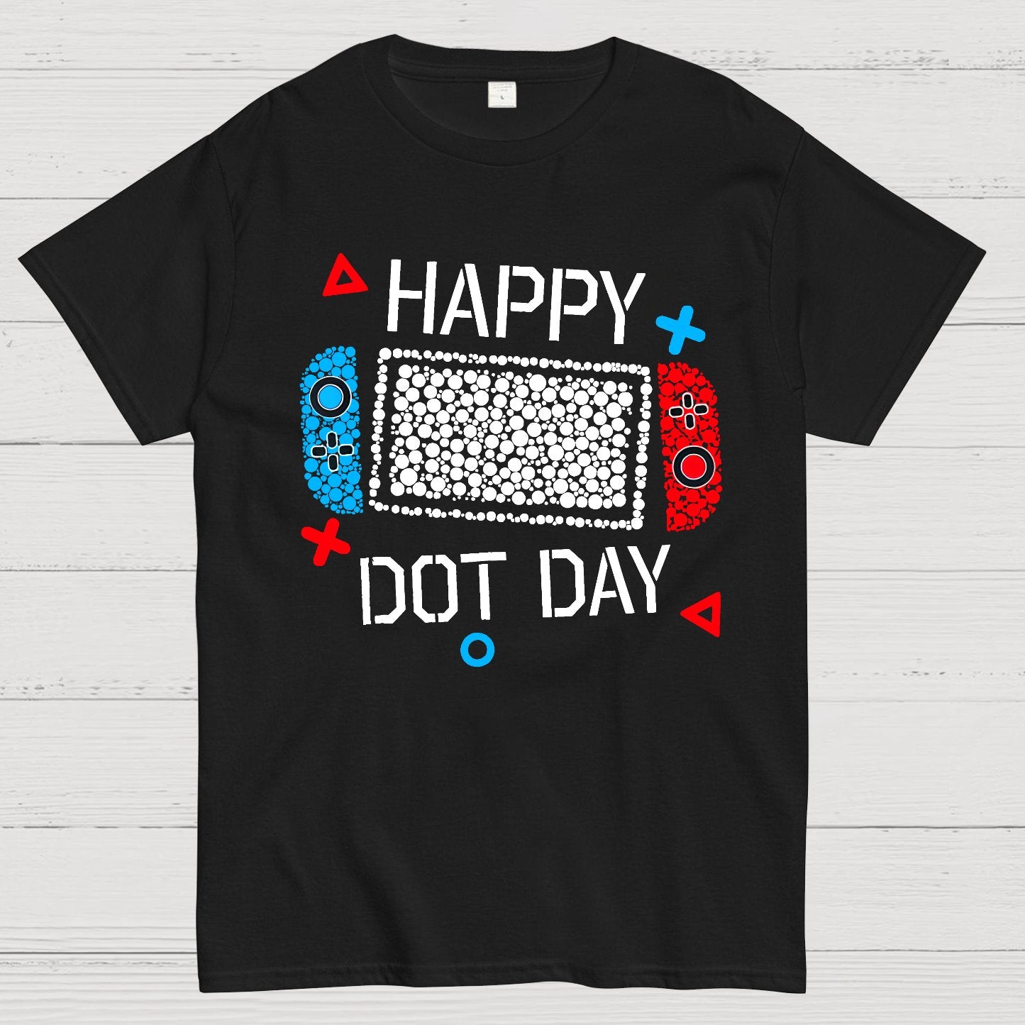 Happy International Dot Day Game Controller Geek T-Shirt