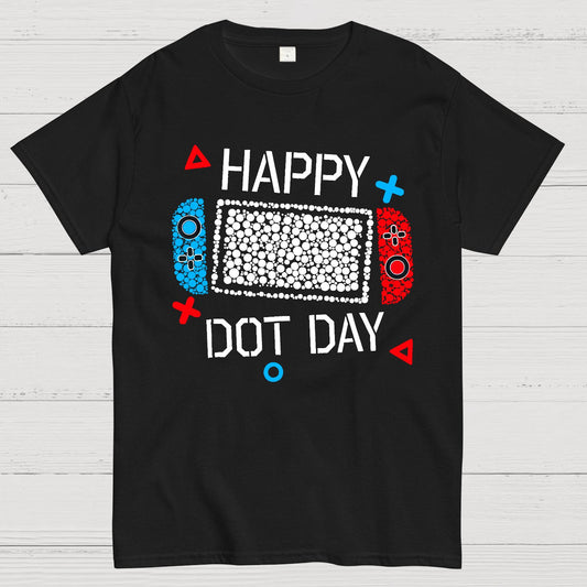 Happy International Dot Day Game Controller Geek T-Shirt