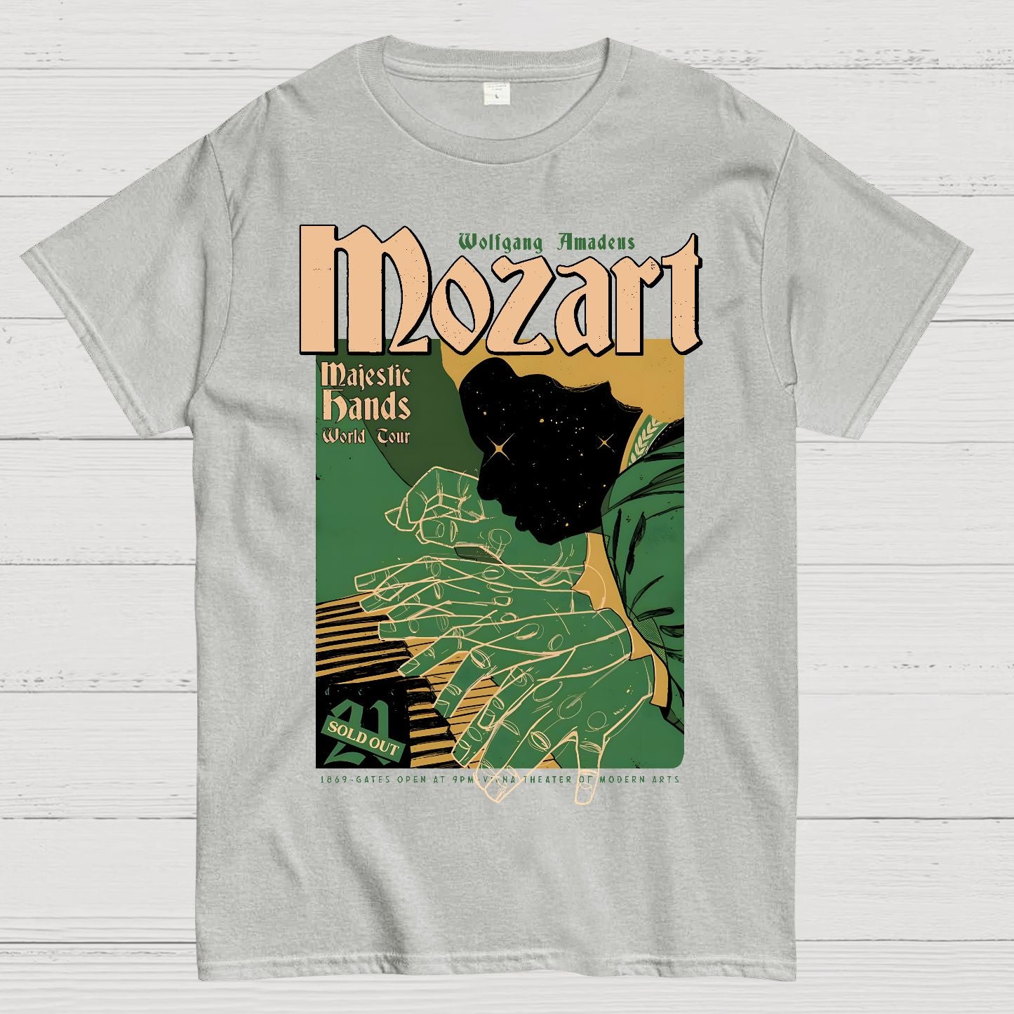 Rock Me, Amadeus Geek T-Shirt
