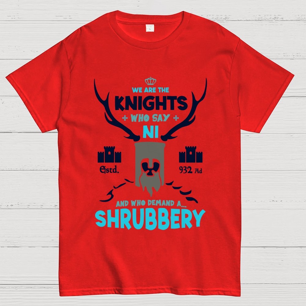 We are the knights who say… HAHA Geek T-Shirt