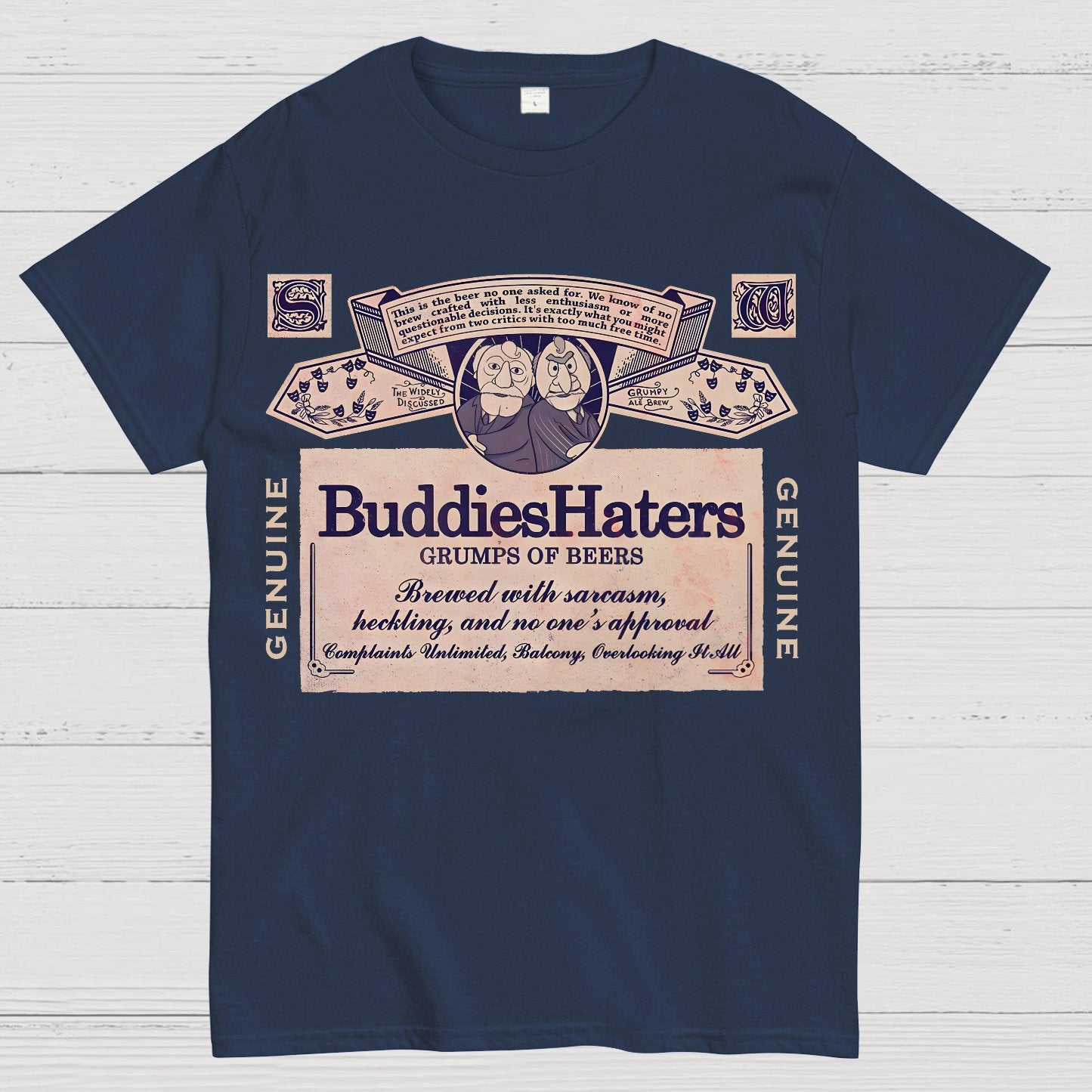 Buddies Haters Geek T-Shirt