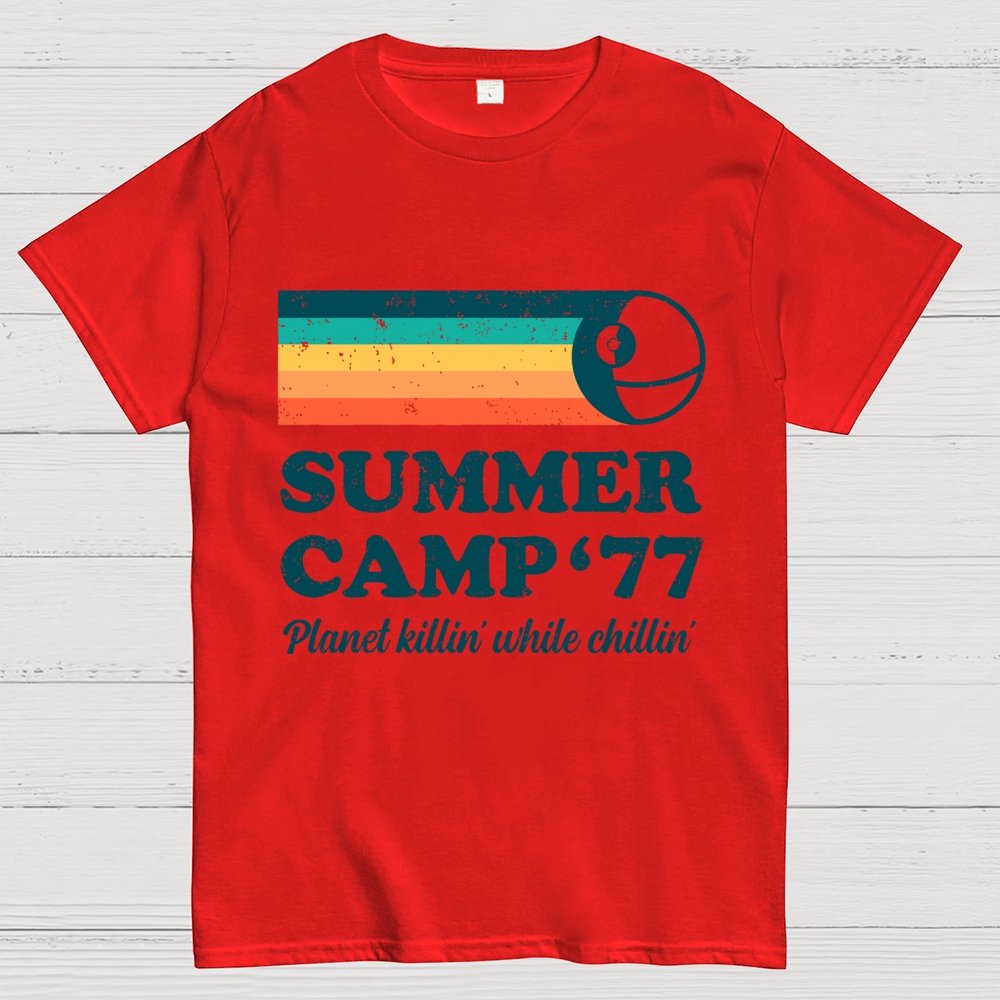 Summer Camp 77 Unisex Geek T-Shirt